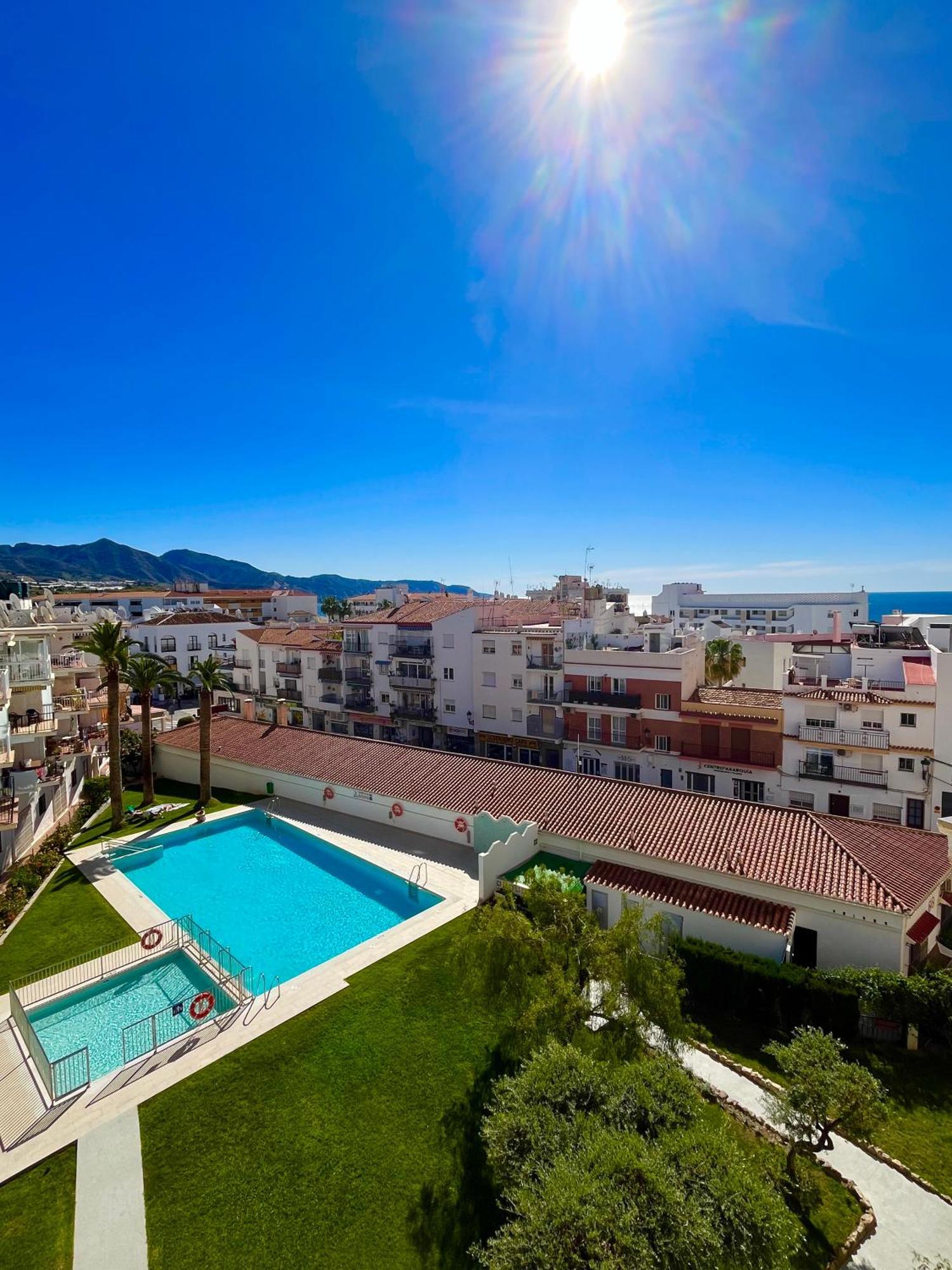 Wonderful Flat With Seaview In Nerja Exterior foto